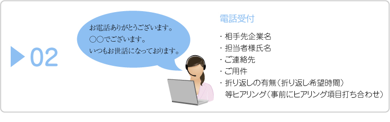 企業様秘書代行業務